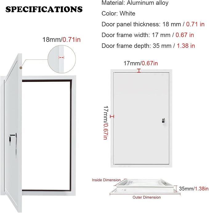 SOBS Sealed Soundproof Drywall Access Panel - Image 2