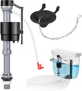 Universal Toilet Flush Valve Replacement Kit Height Adjustable Fill Valve | by Unknown