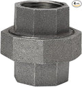 3/4" Pipe Fittings Union Home Expert 4 Pack Malleable Cast Iron Pipe Union | by HomeExpert