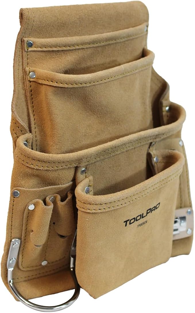 ToolPro Nail Pouch for Drywall Equipment, Pliers – for Construction, and DIY - Image 3