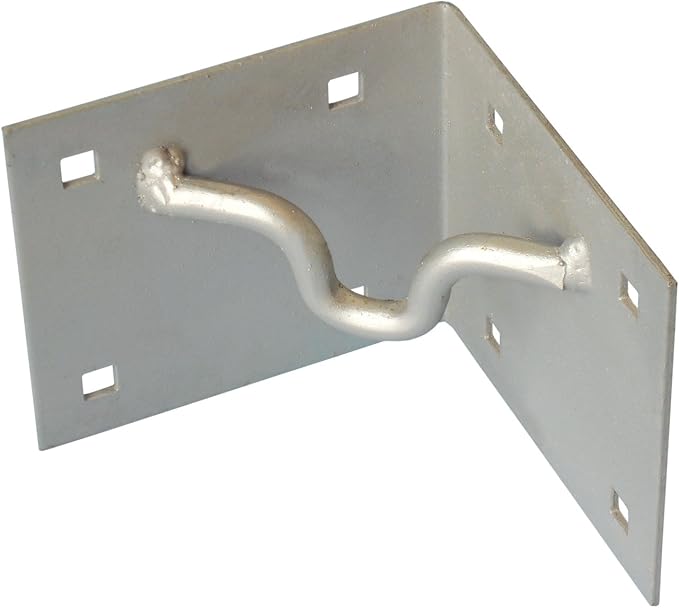 Dock Edge Stationary Dock Anchor Tie Down Corner, Galvanized by Dock+Edge