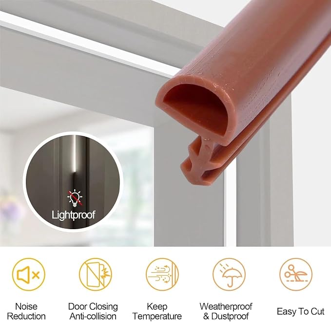 Kerf Door Seal Kit, Premium Rubber Weather Stripping - Image 7