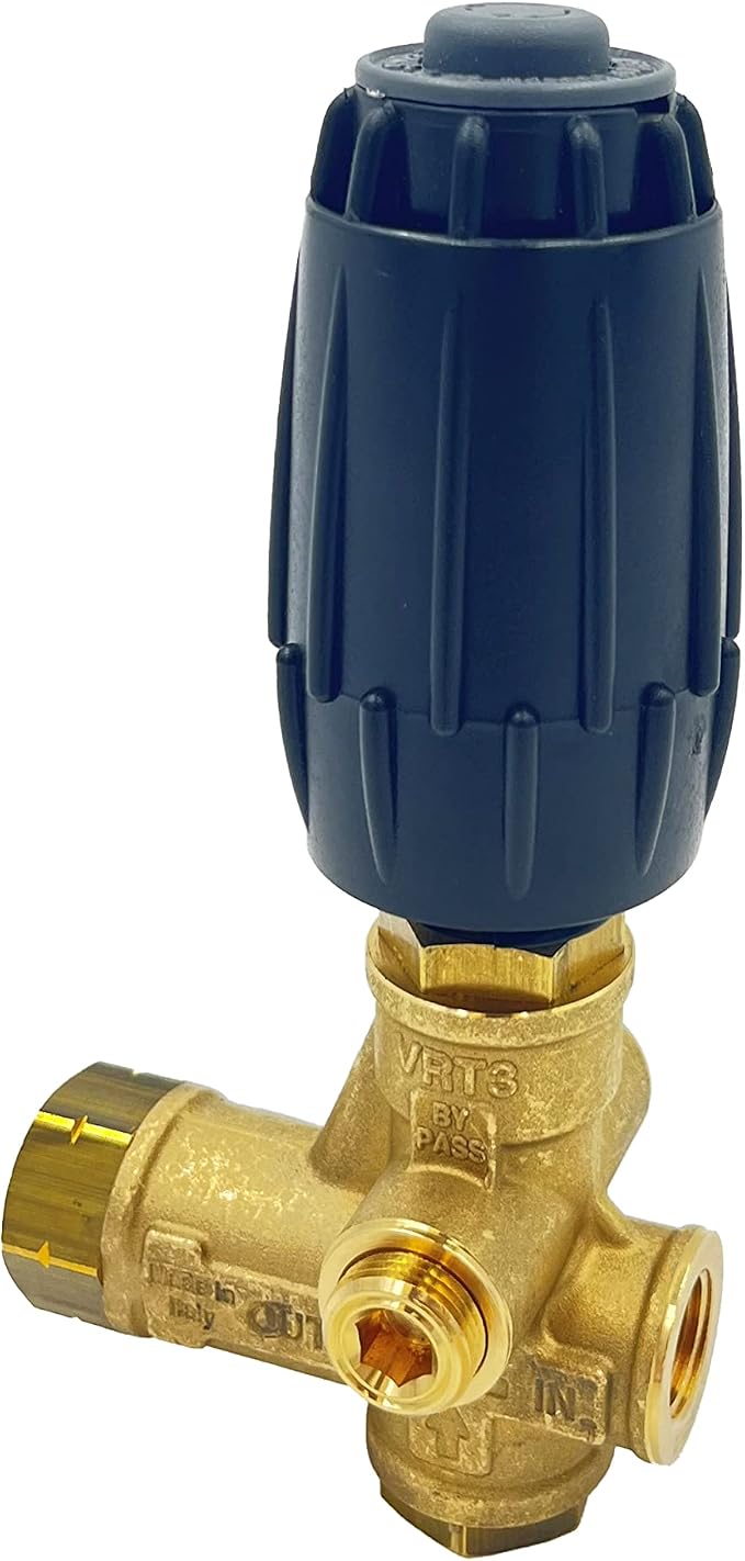 Annovi Reverberi VRT3-310EZ Unloader, 4500 PSI, 10.5 GPM, Adjustment Knob - Image 4