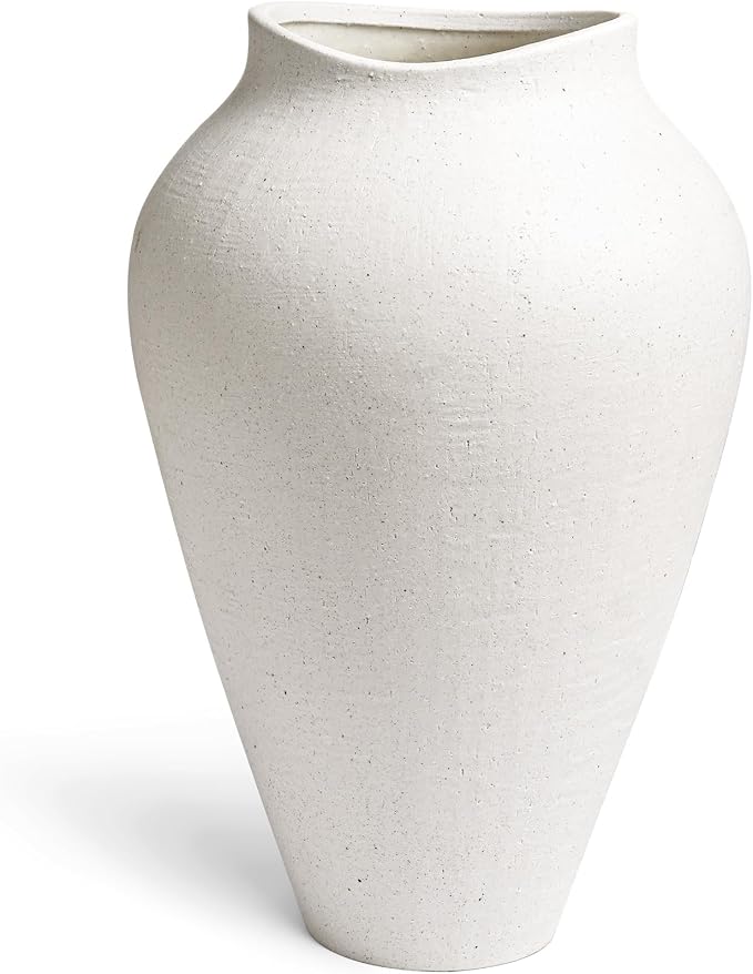White Ceramic Vase - Image 7