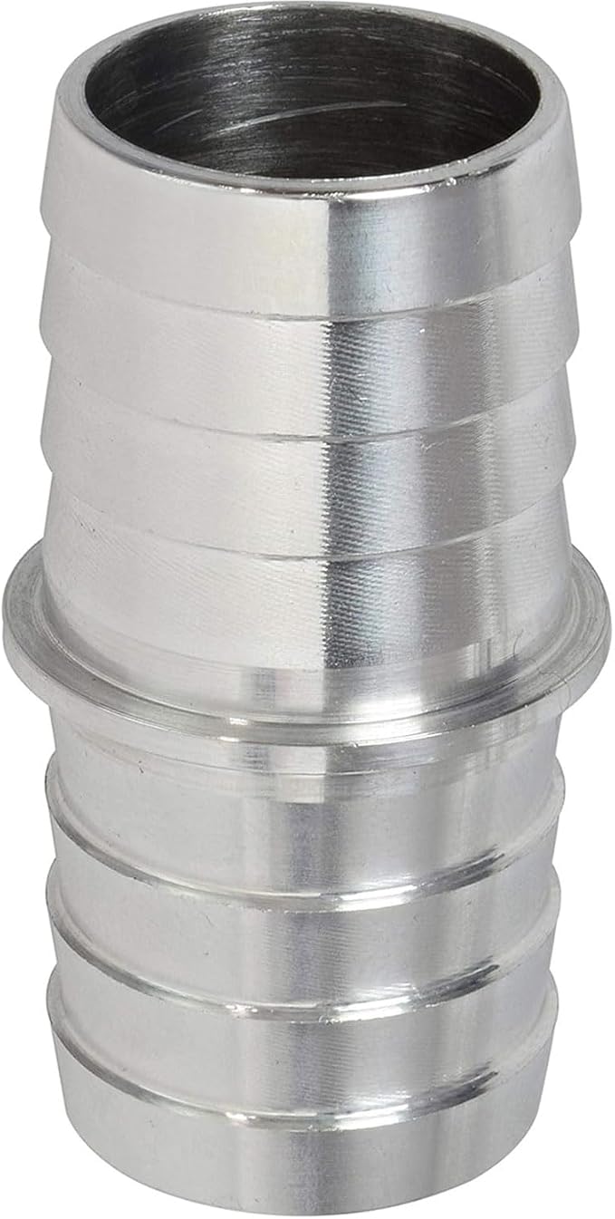 ICT Billet 1.0" to 1.0" Inch Hose Barb Splice Coupler Repair Fitting Adapter - Image 2