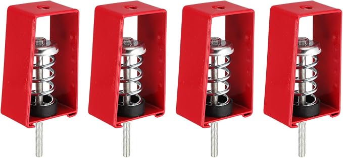 PATIKIL Ceiling Spring Vibration Isolator Hangers, 4 Pack 66lbs Mechanical by PATIKIL