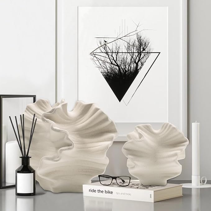 Ceramic Vase - Set of 2 for Home Decor, Living Room、 - Image 7
