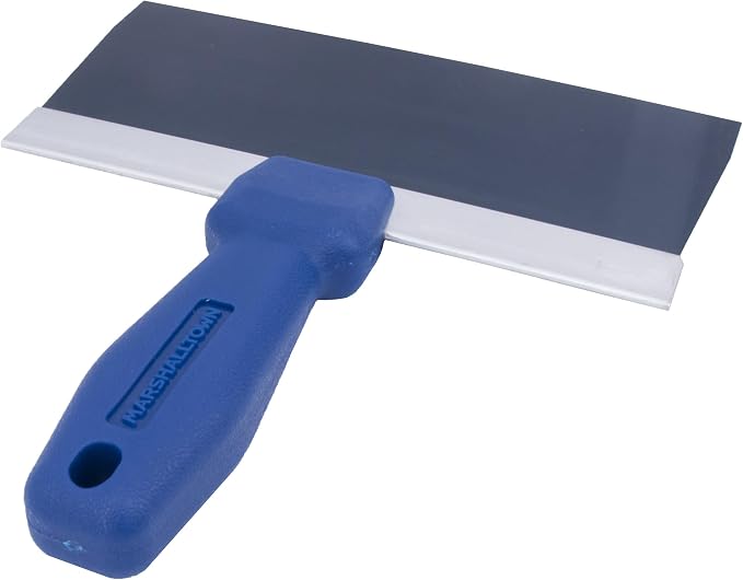 MARSHALLTOWN Blue Steel Taping Knife, 8 Inch, Drywall Taping Tool | Tempered - Image 3