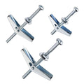 Wensilon 30pcs Heavy Duty Drywall Anchors and Screws Kit, 1/8 10pcs 3/16 10pcs by Wensilon