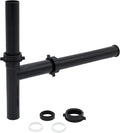 Telescopic Disposal Waste Kit, Disposal Connection Washer, and Baffled Tee by JBProducts