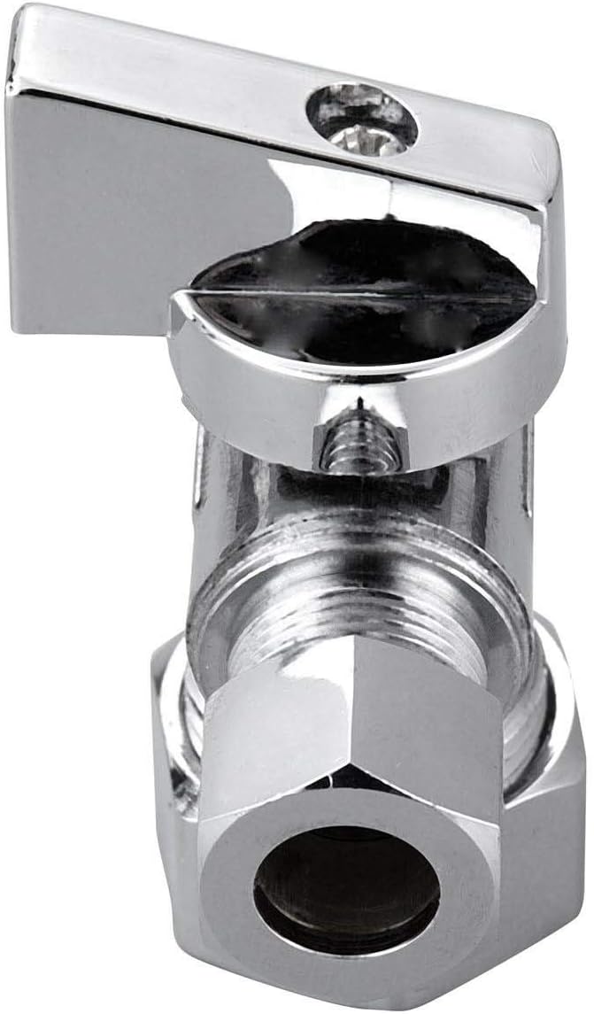 2 PCS 5/8" ODx3/8 Inch OD Compression Angle Stop Valve Shut Off | Premium Brass - Image 6