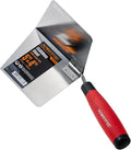 POWERTEC 5" x 4" Stainless Steel Inside Corner Drywall Knife by POWERTEC