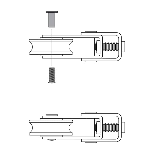 Prime-Line D 1799 Patio Door Roller Replacement Kit, 1-1/2 In., 2 Pack - Image 5