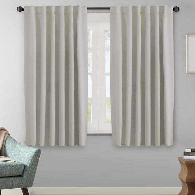 H.VERSAILTEX Blackout Curtains Thermal Insulated Window Treatment Panels Room by HVERSAILTEX