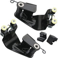 Sliding Door Roller Assembly w/Rail Stoppers by APPERFiT