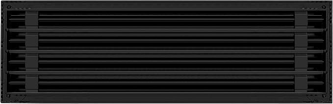 BUILDMART - 26x8 Modern AC Vent Cover - Decorative Black Air Vent - Standard - Image 2
