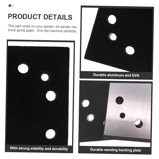 DOITOOL 2pcs Sanding Disc Backing Plate Replacement Aluminum Eva Material - Image 6