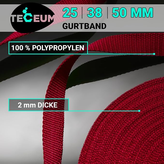 Webbing Strap, 3/4" to 2", 10-50 Yds, EDC gear, backpack repair and pet dog - Image 2