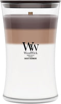 Woodwick Sheer Cashmere Large Hourglass Trilogy Candle by WoodWick