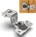 10 Pack 1-3/8" Overlay 4D Soft Close Concealed Hinges by CHIBERY-US