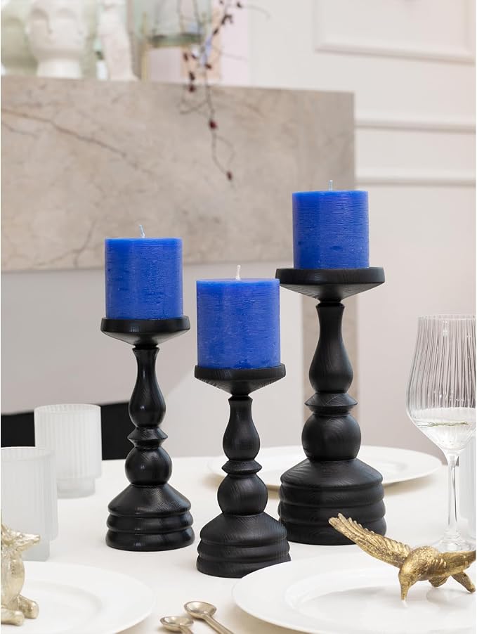 3x3 Pillar Candles Set of 3 - Image 4