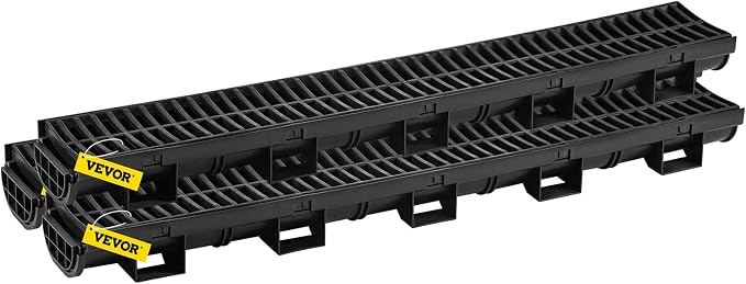 VEVOR Trench Drain System 6 Pack, Channel Drain - Image 10