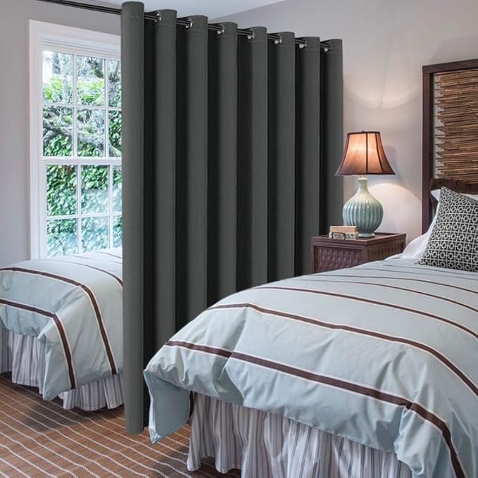 H.VERSAILTEX Blackout Patio Curtains 100 x 90 Inches - Image 2