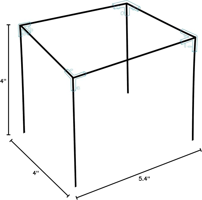 Aoneky 1'' Corner Canopy Fitting Couplers Kit - Image 6