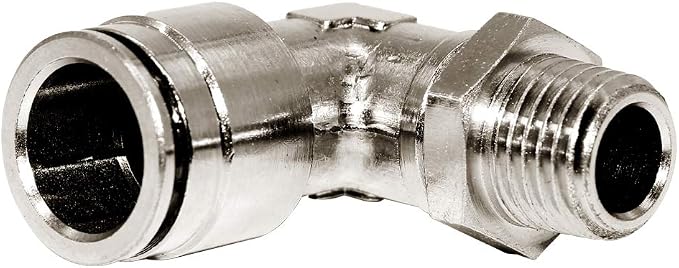 Beduan Brass BPL Push to Connect Air Fittings Elbow 3/8" Tube OD x 1/4" NPT - Image 4
