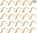PATIKIL 1-1/4" Copper Pipe Strap Fittings by PATIKIL