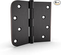 6 Pack goldenwarm 4in Oil Rubbed Bronze Door Hinges Interior Door Hinges 4 x 4 by goldenwarm