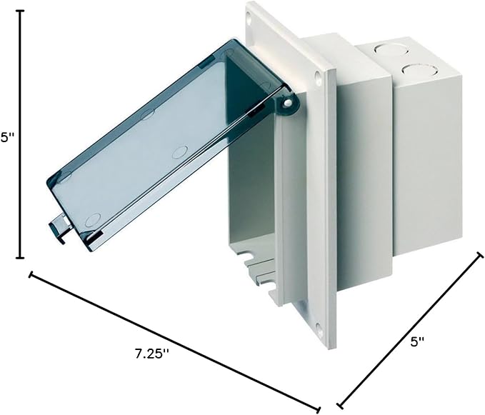 Arlington DBVR1C-1 Low Profile IN BOX Electrical Box - Image 3