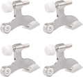 HOMOTEK 4 Pack Hinge Pin Satin Nickel Door Stopper, Adjustable Deluxe Heavy by HOMOTEK
