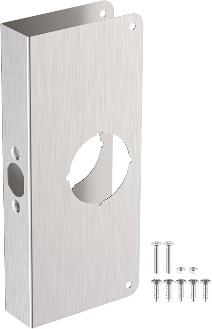 U 9585 Stainless Steel Lock and Door Reinforcement Plate by PalpitateC