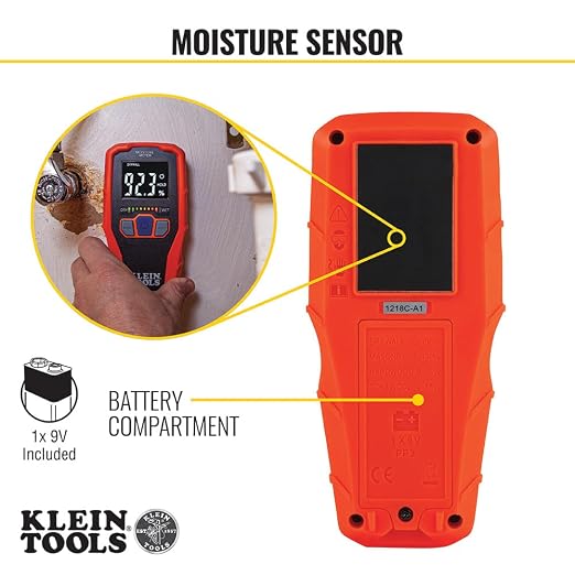 Klein Tools ET140 Pinless Moisture Meter - Image 5