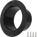 Piutouyar 100mm/4 Inch Duct Connector Flange, Straight Pipe Flanges Duct by Piutouyar