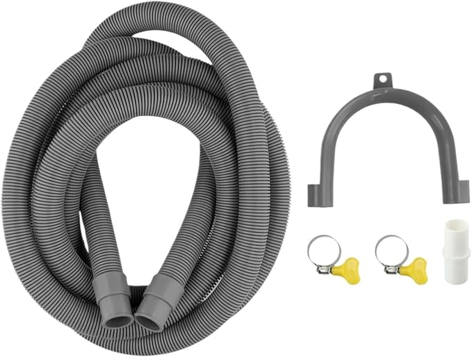 1.5/2/3M Washing Machine Drain Hose, Universal Extension Pipe - Image 2
