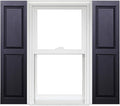 Polaris Homeside Raised Panel Vinyl Shutters 14-1/2in. x 43in. by Polaris