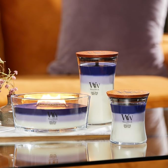 WoodWick Medium Hourglass Candle Evening Luxe - Image 3