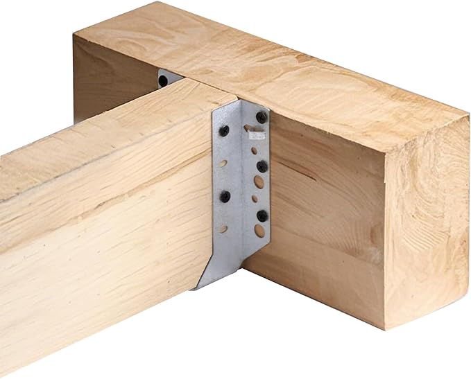 GBGS 8 Pack Actual 2x6 Rough Cut Joist Hanger, Repair - Image 3
