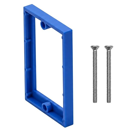 1/4" Single Gang Box Extender, 1 Pack | 1/4" single gang box extender; includes by YQSIYU