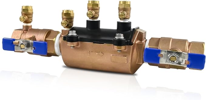 1-350 1" Double Check Backflow Preventer, Double Check Valve Assembly, - Image 7