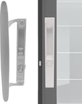 ACEPLANET Flush Mount Non-Keyed Sliding Glass Door Handleset, 6-5/8" H.C. by ACEPLANET