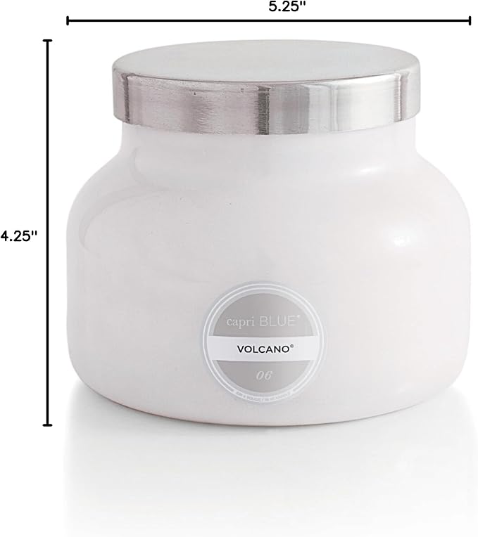 Capri Blue Volcano Scented, Glass Jar Candles - Image 8