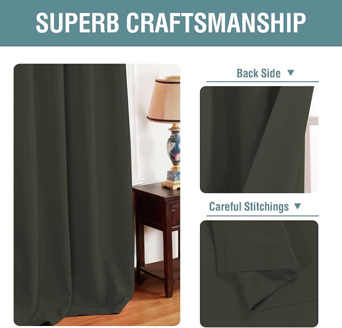 H.VERSAILTEX Blackout Curtain for Living Room Thermal Insulated Window - Image 3