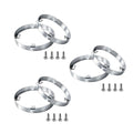 4 Inch Round Pan Box Extension Ring 57111 Fits Ceiling Box, 6 Pack, Metal | by Unknown