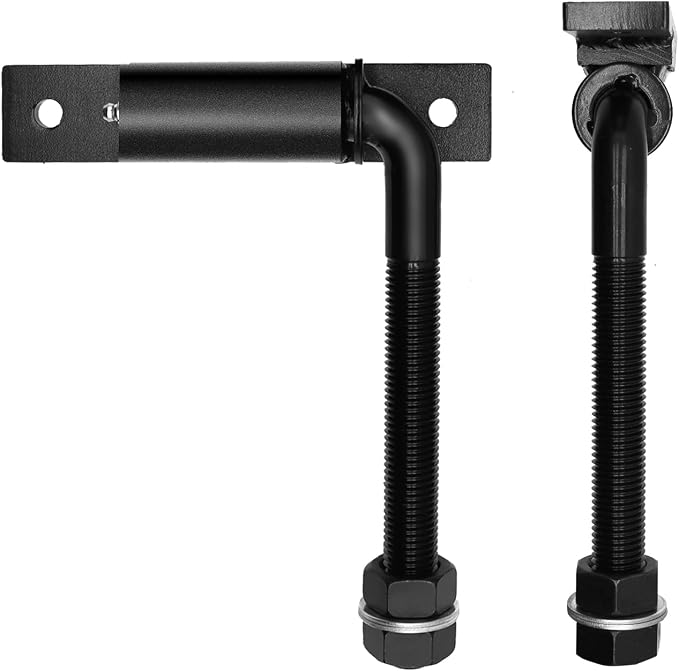 Heavy Duty 3/4" J-Bolt Gate Hinge, 7 Inch Adjustable Hinge, Supports Up to 1100 - Image 6
