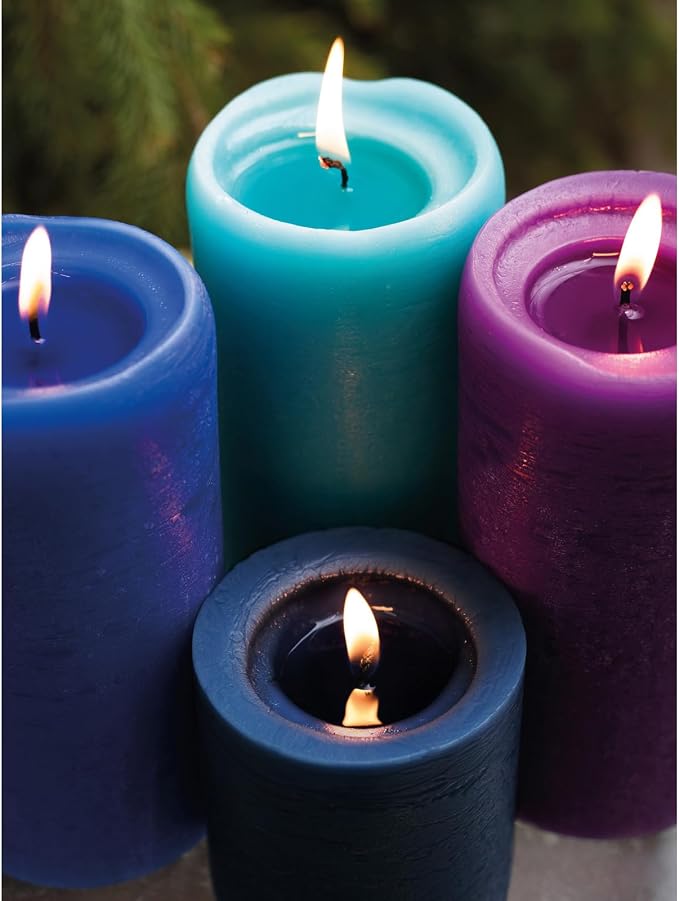 3x3 Pillar Candles Set of 3 - Image 7