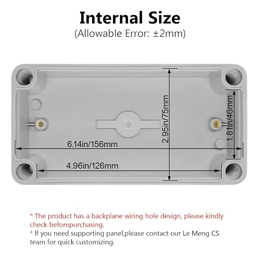 Junction Box IP67 Waterproof Dustproof ABS Plastic Project Box - Image 3
