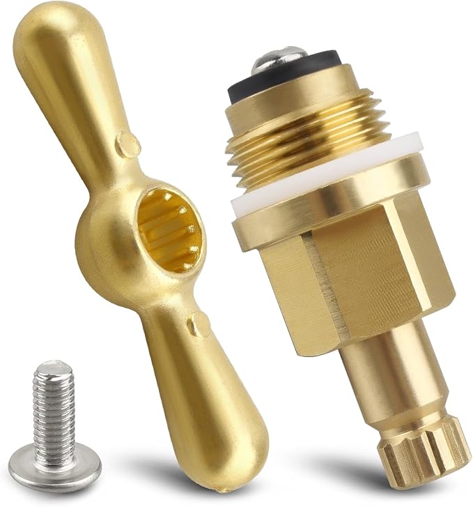 PK1100 Brass Globe Valve Stem and Bonnet Kit by Unknown